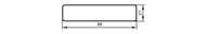 Tag RFID ID-TAG/95X21/04 (E80428) - IFM