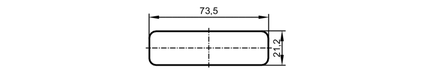 Tag RFID ID-TAG/95X21/04 (E80429) - IFM