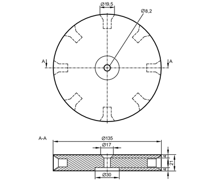 Tarcza impulsowa (E89010) - IFM