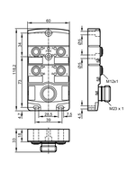 Rozdzielacze sygnałów Z do 4H059MSS0000-00STAK190MSS (EBC004) - IFM