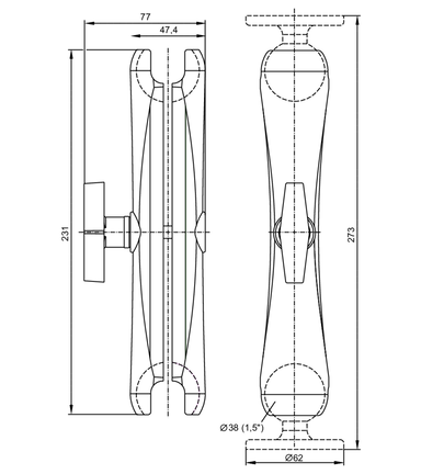 Ramię montażowe RAM R360/PDM360/ARM LONG (EC1413) - IFM