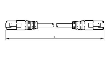 Przewód Ethernet R360/PDM360/CROSS-CABLE (EC2080) - IFM