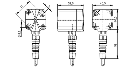Czujnik nachylenia R360/INCLINOMETER/4-20mA/II (EC2082) - IFM