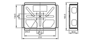Rama montażowa do wyświetlaczy R360/PDM_NG/Mounting Set (EC2110) - IFM