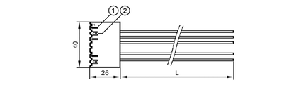 Przewód połączeniowy BasicCable/A,B,C//C2.x (EC9206) - IFM