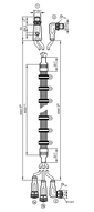 Przewód połączeniowy typu Y Multicable 1 x Y-Jumper M12 (EVC507) - IFM