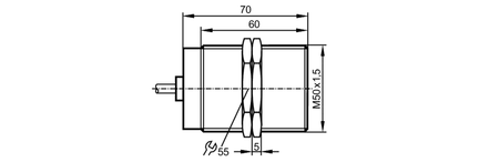 Czujnik indukcyjny wysokotemperaturowy I9-3020ZBPKG/M50/5M/SH (I95045) - IFM