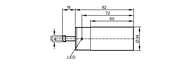Czujnik indukcyjny IB-3020-BPKG/55V (IB5138) - IFM