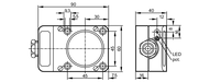 Czujnik indukcyjny ICE3040-FNKG (IC5006) - IFM