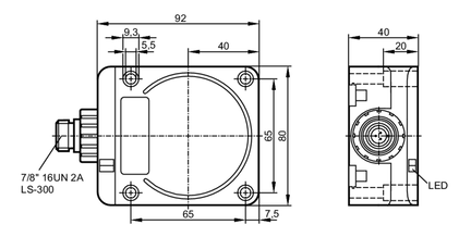 Czujnik indukcyjny IDC2050BARKA/SL/LS-300BL (ID0038) - IFM