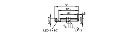 Czujnik indukcyjny IEB3004-BPKG/AS (IE5329) - IFM
