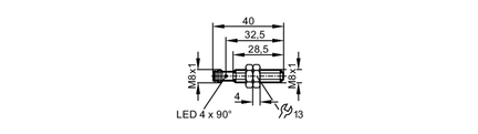 Czujnik indukcyjny IEBC002BASKG/AS (IE5356) - IFM