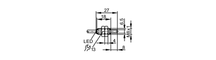 Czujnik indukcyjny IEB3004-BPKG/V4A/2M (IE5369) - IFM