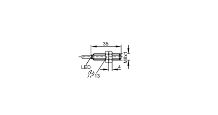 Czujnik indukcyjny IEB3001-BPKG/3M/ZH/RT (IE5430) - IFM