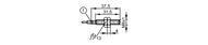 Czujnik indukcyjny  IEB3003BBPKG/V4A/K1/0,3M/US (IES214) - IFM