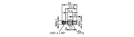 Czujnik indukcyjny  IEB3006-BPKG/V4A/AS (IES216) - IFM