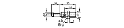 Czujnik indukcyjny IFB3002-APKG (IF5219) - IFM
