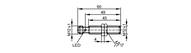 Czujnik indukcyjny IFK3002-ANKG/US-100 (IF5505) - IFM