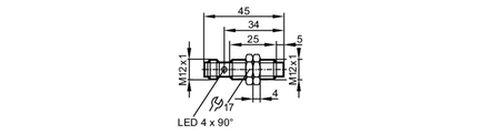Czujnik indukcyjny IFB3004-BPKG/US-104 (IF5539) - IFM