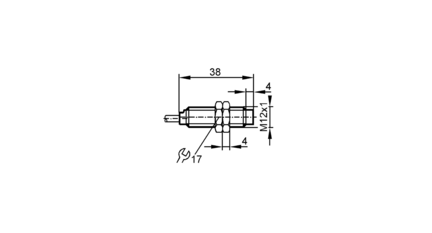 Czujnik indukcyjny IFB35,5-BPKG/2M/PVC/OLED (IF6014) - IFM