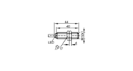Czujnik indukcyjny IFB3002-BPKG/V2A/10-55V/6M/BH (IF6027) - IFM