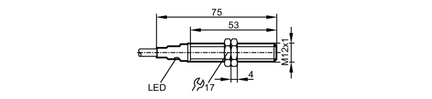 Czujnik indukcyjny IFK3004BANKG/M/4M/ZH (IFM220) - IFM