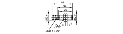 Czujnik indukcyjny IFB3004BANKG/US-104 (IFS246) - IFM