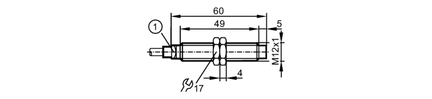 Czujnik indukcyjny IFK3007-ANKG/2M/PUR (IFS255) - IFM