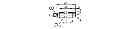 Czujnik indukcyjny IFB3007-ANKG/2M/PUR (IFS259) - IFM