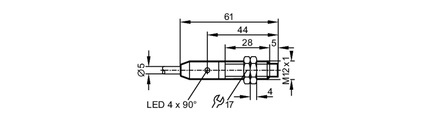 Czujnik indukcyjny IFB3007-BPKG/M/V4A/6M/wH (IFT208) - IFM