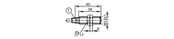Metalowy czujnik indukcyjny IFB3004BBPKG/AM/2M/MPPE (IFT261) - IFM