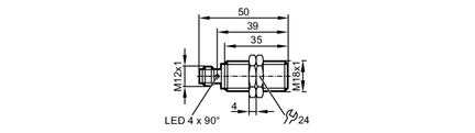 Czujnik indukcyjny IGB3005-BPKG/US-104 (IG5793) - IFM