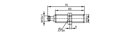 Czujnik indukcyjny IGA3005-BPKG/V4A/US-104 (IG5927) - IFM