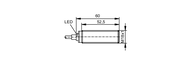 Metalowy czujnik indukcyjny IGK3008BANKG/AM/2M/PUR (IGC266) - IFM