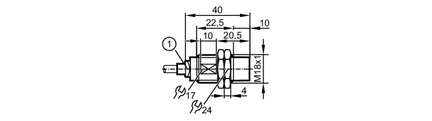 Czujnik indukcyjny IGB3012-APKG/2M/PUR (IGS704) - IFM
