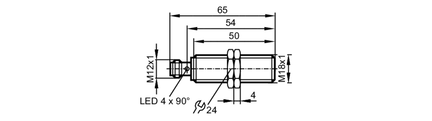Czujnik indukcyjny IGK3008UBPKG/K1/SC/US-104 IGw202 - IFM