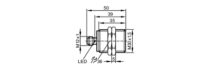 Czujnik indukcyjny IIB3015BAPKG/US-104 (IIS208) - IFM