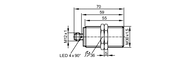 Czujnik indukcyjny IIK3015BBPKG/US-104 (IIS210) - IFM
