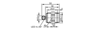 Czujnik indukcyjny IIB4018QCPKG/US-104 (IIS340) - IFM