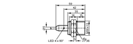 Czujnik indukcyjny IIB3022-BPKG/M/V4A/6M/wH (IIT207) - IFM
