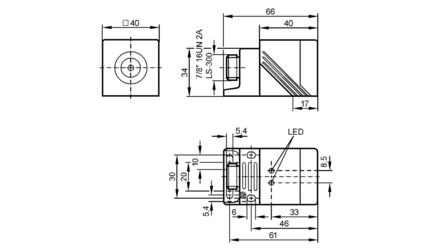 Czujnik indukcyjny IMC2035-ARKA/LS-300BL (IM0042) - IFM