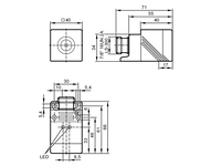 Czujnik indukcyjny IMC2020BARKA/LS-300BL RT (IM0056) - IFM