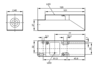 Czujnik indukcyjny IME3015BFPKG/0.PG-VERSCH.O.V. (IM5054) - IFM