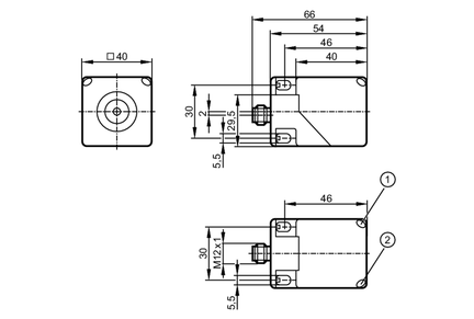 Czujnik indukcyjny AS-i IMC2015-ASI /US-100-DPS (IM5118) - IFM