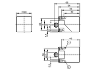 Czujnik indukcyjny IMC4035UCPKG/K1/SC/US-100-DPA (IM5125) - IFM