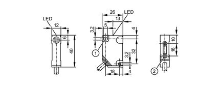Czujnik indukcyjny IN-3004-BPKG/6M/PH (IN5213) - IFM