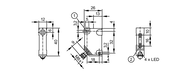 Czujnik indukcyjny IN-3002-APKG/AS-514-TPO (IN5364) - IFM
