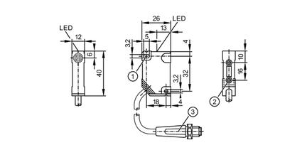 Czujnik indukcyjny IN-3002-BPKG/0,15M/US (IN8503) - IFM