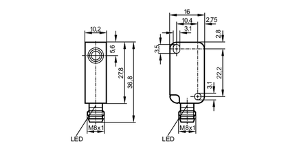 Czujnik indukcyjny IS-2002-FRKG/AS (IS5044) - IFM