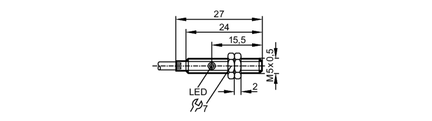 Czujnik indukcyjny IYB31,5-BPKG/ZH (IY5049) - IFM
